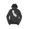 thumbnail image 1 of Gravity Trends Cali Hooded Pullover - Logo Blanc - Graphite Chiné - TG, 1 of 1