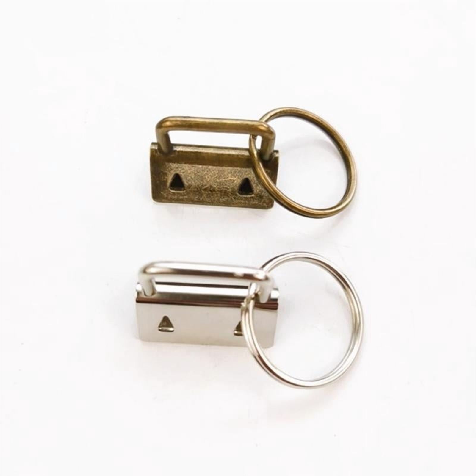 70 Pieces for Key Fob Hardware Set Includes 20 Pcs for Key Chain Pendant 20 Pcs Keychain Tassel 10pcs Open Rings 10 Pcs