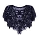 thumbnail image 4 of Chal de lentejuelas Strade Fareast Limited para mujer Azul Marino, 4 of 8