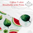 thumbnail image 2 of Watermelon Classic White 100% Cotton T-Shirt for Men - Soft and Comfortable Tee Shirt for Everyday Wear - Available in Multiple Sizes and Styles, 2 of 5