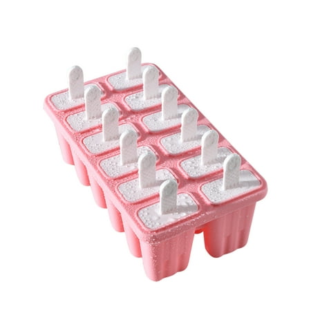 

Tagold Christmas Savings Clearance! 12 New Creative Slicone Ice Tray Maker Homemade DIY Popsicle Ice Cream Mold