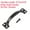 Black, variant on Uxcell 8Pcs 2.83" Gate Handle with Screw for Kitchen Closet Door, White