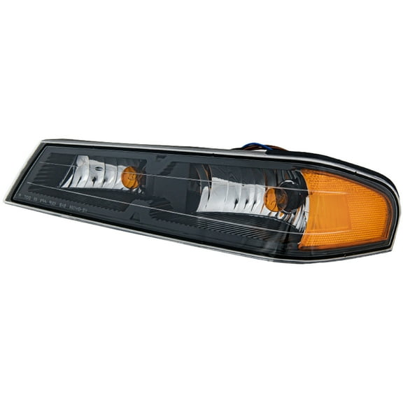 Corner Light Compatible with CHEVROLET COLORADO/CANYON 2004-2012 LH Assembly Park/Signal Lamp Black Interior