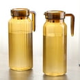 Lizhowu Clearance Glass&BottleAcrylic Pitcher 1100ML Plastic Pitcher