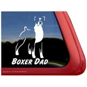 Boxer Dad| High Quality Vinyl Boxer Dog Window Decal