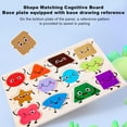 thumbnail image 3 of Wooden Puzzle Puzzle Early Education Toys Number Alphabet Puzzle O2Z3, 3 of 9