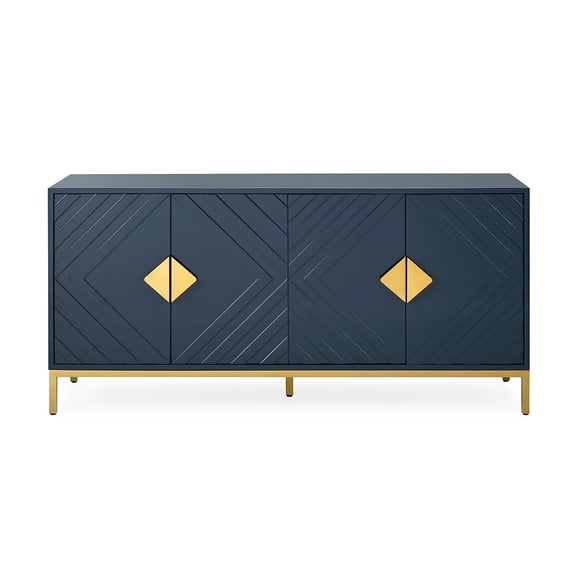 Tennant Brand Navy Blue Marcella versatile Sideboard