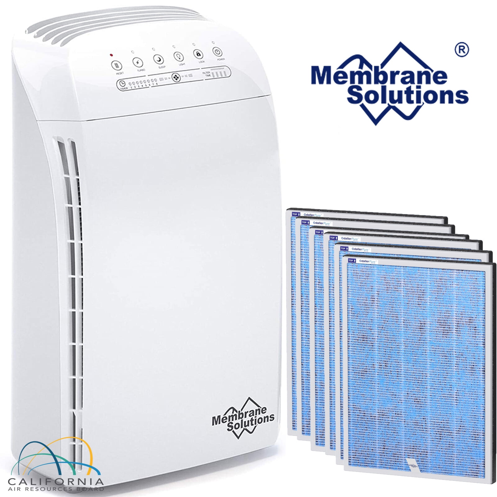 Dyson Purifier Cool Autoreact TP7A, Refurbished, White, HEPA