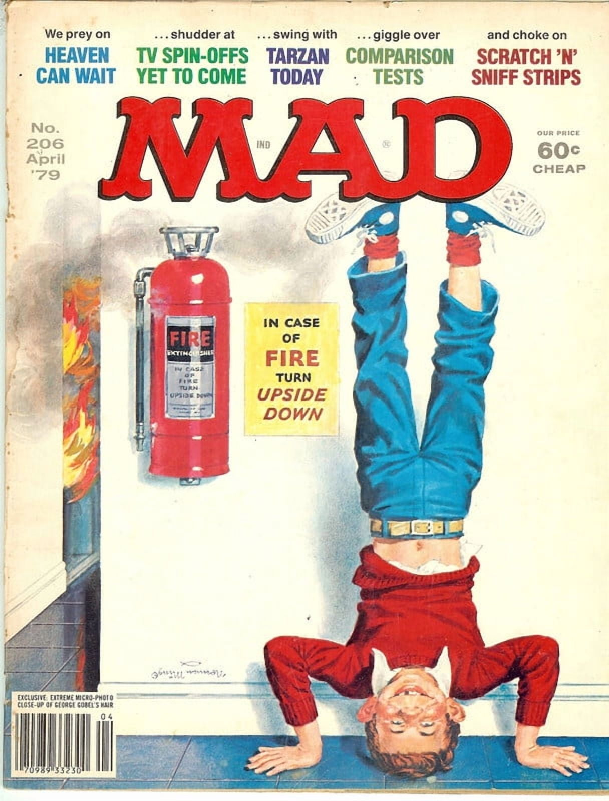 MAD Magazine Vintage Collectible #206 APRIL 1979