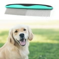 thumbnail image 3 of SPRING PARK Anti-deform Stainless Steel Pet Grooming Comb with Rounded Teeth For safe Grooming, 3 of 7