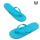 thumbnail image 1 of Sandalias planas Qarigey para mujer antideslizantes verano piscina playa color azul cielo Talla S M L, 1 of 6