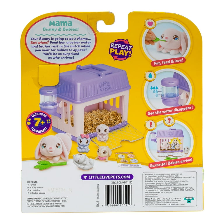 Hatena TUNEOUT リトルママ little mama Little Live Pets - Mama Surprise Minis. Feed and Nurture a