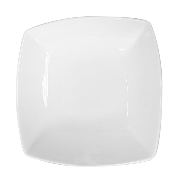 JUEGO 2 PLATOS HONDO CUADRADO COUPE 21 CM PRINZ PRINZ