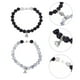 thumbnail image 2 of EeaseMX 2 pulseras creativas para parejas, cadena de muñeca auspiciosa, joyería decorativa para la mano., 2 of 8