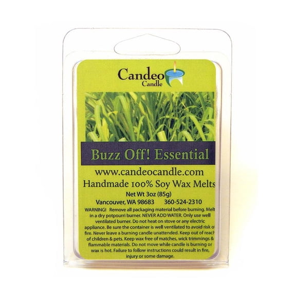 Buzz Off Essential Oil Blend, Soy Melt Cubes, 2-Pack