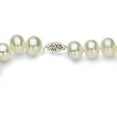 thumbnail image 3 of ADDURN 9-10mm White Freshwater Pearl Necklace with Sterling Silver Fishhook Clasp, 18", 3 of 3
