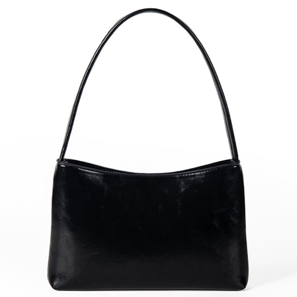 Bolso Retro Mano Lindo para Mujer Hebilla Magnética Cuero PU