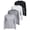 Set 16, variant on 4 Pack Women's Dry Fit Long Sleeve Sun Shirts UPF 50 Hiking Workout Tops