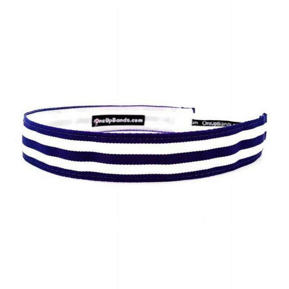 1253 Stripes Navy Headband - Pack of 2