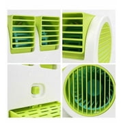 2 USB Portable Mini Fan Blade-less Mini Cooler Air Vent Cooling Fan Fragrance