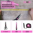 thumbnail image 4 of DOWELL Women's 40-Piece Pink Home Tool Set with Plastic Toolbox Storage Case, 4 of 7