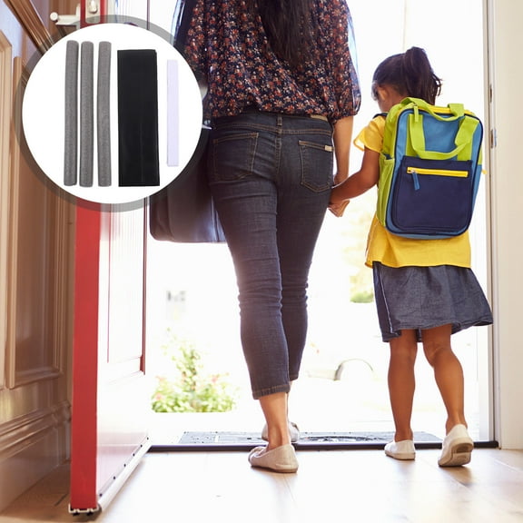WRITWAA Assorted Color PU Sponge Door Draft Stopper for Home Windproof and Soundproof Sealing