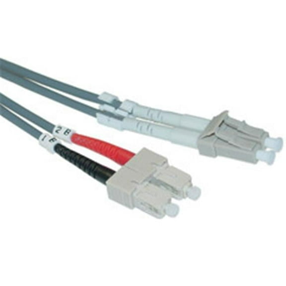 Fiber Optic Cable, LC / SC, Multimode, Duplex, 50/125, 2 meter (6.6 foot)