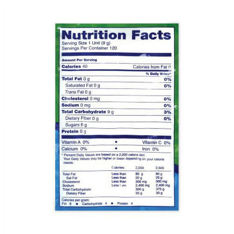Jumbo Spearmint Balls, 0.04 oz, 120 Balls/Bag, 1 Bag/Carton, Ships in 1-3 Business Days Jumbo Spearmint Balls, 0.04 oz, 120 Balls/Bag, 1 Bag/Carton, Ships in 1-3 Business Days