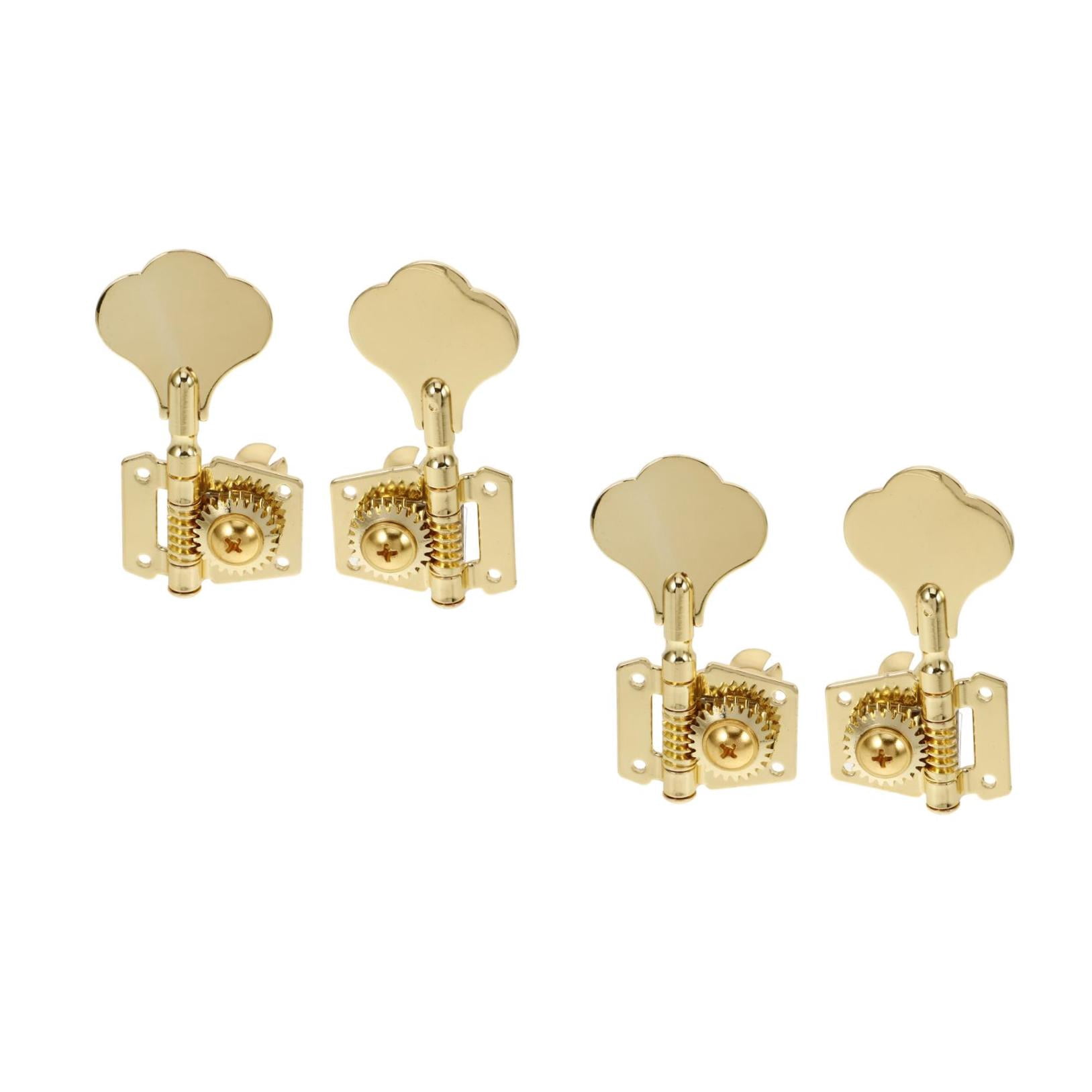MLINS Worgeous 4 pcs Tuning Keys Machines Heads Tuners Pegs Bass String Turning Accessories Professional Guitar Parts Replacement