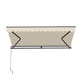 thumbnail image 3 of ALEKO 13' x 10' Ivory Retractable Motorized Patio Awning Sunshade, 3 of 8