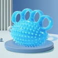 thumbnail image 5 of Practice Hand Grip Elderly Exercise Ball Hand Stress Ball Finger Grip Ball Finger Strength Trainer Hand Finger Exerciser BLUE, 5 of 6