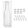 thumbnail image 1 of Clear Plastic Candle DIY Mold Tool BottlE Shaped Heat resistant Wedding Candle Mold, 1 of 4