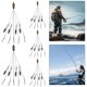 thumbnail image 3 of Señuelo Pesca Con Paraguas 5 Brazos 5 Uds. Juego Cabezales Con Giratorio A Presión (3), 3 of 8