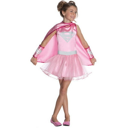 Supergirl Pink Tutu Child Dress-Up Costume