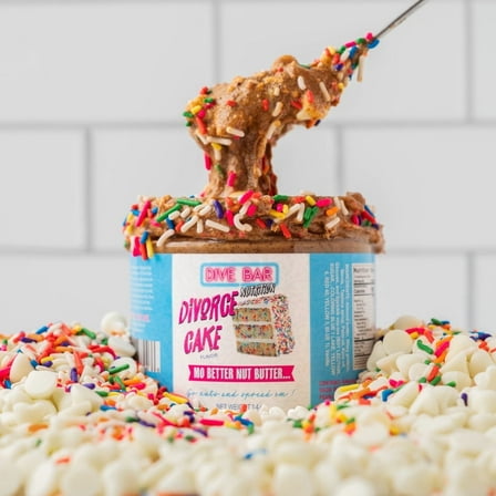Protein Almond Butter - Divorce Cake (Birthday cake flavor) - Dive Bar Nutrition