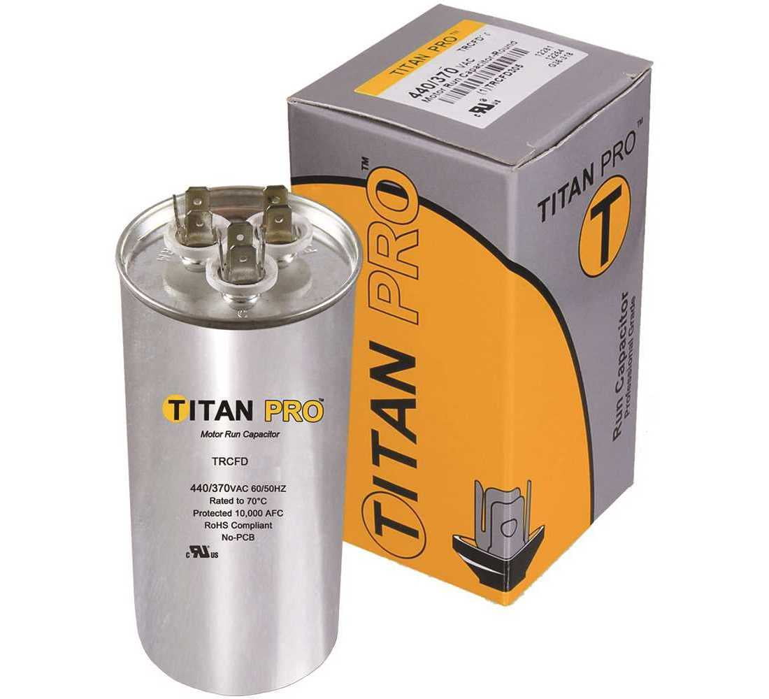 Packard Titan Pro 440 V Round Run Capacitor