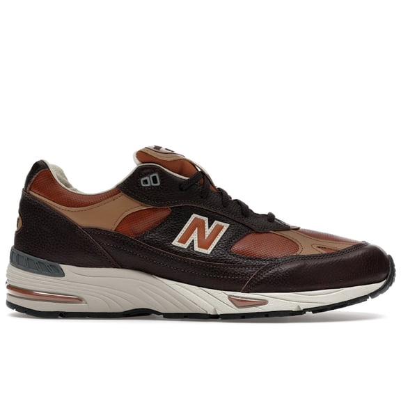 New Balance Men's 991 MiUK Chocolate Plum Running Shoes, from StockX
