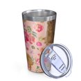 thumbnail image 2 of 16oz Tumblers Golden Retriever with Flowers Stainless Steel Vacuum Insulated Double Wall Travel Tumbler Cups Mug with Lid and Straw,Cleaning Brush for Coffee,Tea, 2 of 4
