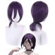 thumbnail image 1 of Peluca de cosplay de Chainsaw Man Reze morada cabello sintético, 1 of 3