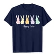 thumbnail image 6 of Pxxlle Happy Easter T Shirts for Women Cute Bunny Rabbit Graphic Tees Casual Summer Short Sleeve Crewneck Tops for Holiday M, 6 of 6