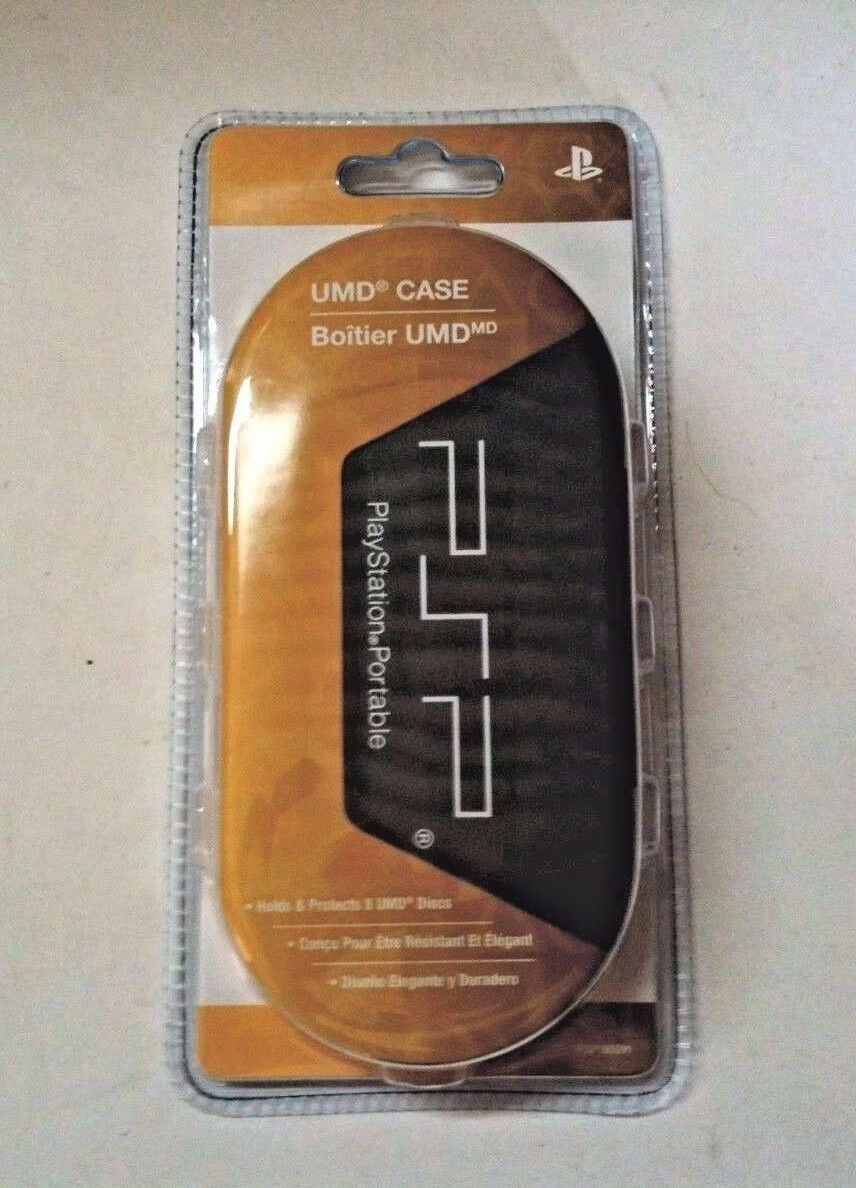 NEW OEM Genuine SONY Playstation Portable PSP UMD Case Holds Up To 8 UMD Discs