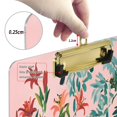thumbnail image 6 of FORMRS Acrylic Clipboard with Low Profile Clip Standard A4 Letter Size, 12.5" x 9", Vibrant Flowers, 6 of 8