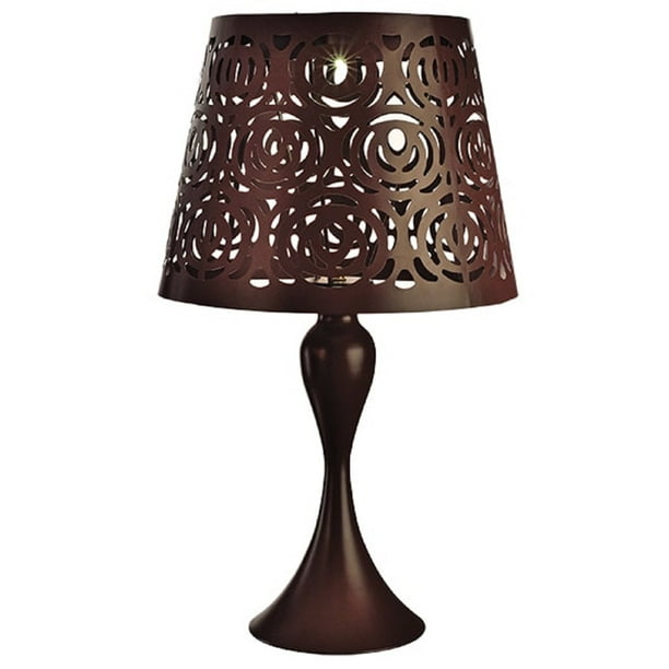 Paradise Lighting 8015732 17.32 in. Metal Table Lamp Outdoor Solar