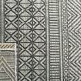 thumbnail image 4 of SAFAVIEH Courtyard Altan Geometric Indoor/Outdoor Runner Rug, Black/Grey, 2'3" x 22', 4 of 8