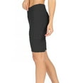 thumbnail image 2 of Women's High Waist Pockets Mesh Athletic Running Yoga Gym Biker Shorts, 2 of 6
