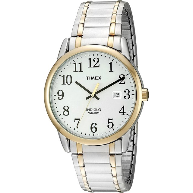 Reloj Timex Easy Reader con banda de expansión de fecha de 38 mm Timex Timex