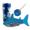 Mini Radio Remote Control Rechargeable Funny Cute Shark Swim in Water RC Fish Electronic Toy for Kids