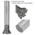thumbnail image 2 of "6-Flute 30mm Carbide Dovetail Milling Cutter - 60° Precision Angle for Stainless Steel & Alloy Machining", 2 of 7