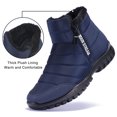 thumbnail image 5 of GENILU Men's Winter Waterproof Snow Boots Non-Slip Walking Outdoor Boots, 5 of 8