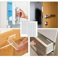 thumbnail image 7 of Furniture Pads, 20 PCS Door Slam Stoppers, Door Silencer, Self Adhesive Door Stop, Door Handle Protectors, 6.3cm Cabinet Bumpers Transparent Bumpers Pads For Furniture & Doors Protectors, 7 of 7